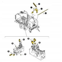 Press flap spring new holland br 84100240 cnh