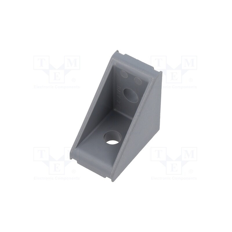 1 pcs x ELESA+GANTER - SQT.40-25-F-8 - Angle bracket, for profiles, Width of the groove: 8mm, W: 25mm