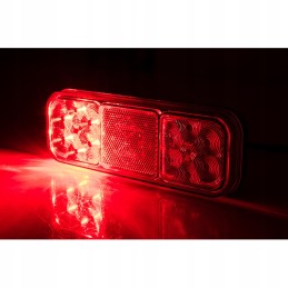 Reflective combination rear lamp 12 LED 12v 24v
