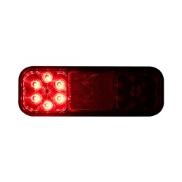 Reflective combination rear lamp 12 LED 12v 24v