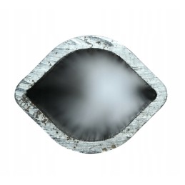 External lemon pipe 30x39 3mm length 124 4 cm