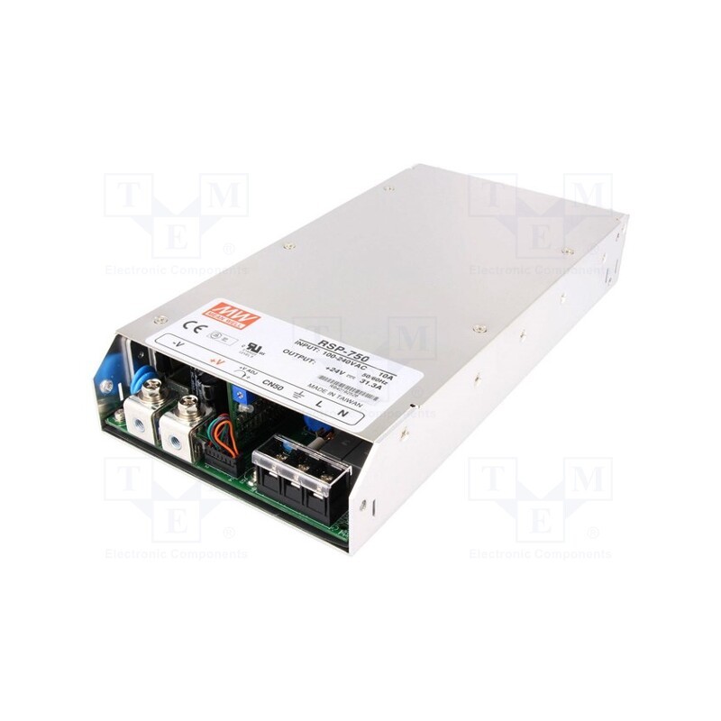 1 pcs x MEAN WELL - RSP-750-15 - Power supply: switched-mode, for building in,modular, 750W, 50A
