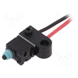 1 pcs x PANASONIC - ASQM11620-A - Microswitch SNAP ACTION, 0.05A/15VDC, without lever, SPST-NC