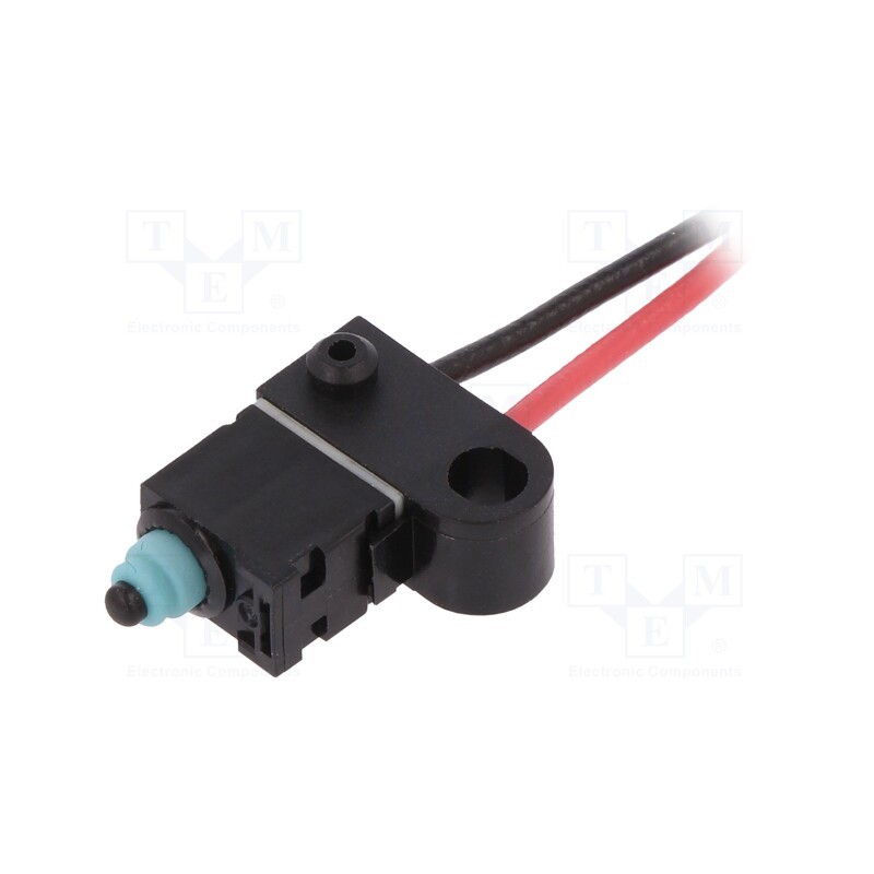 1 pcs x PANASONIC - ASQM11620-A - Microswitch SNAP ACTION, 0.05A/15VDC, without lever, SPST-NC