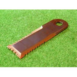 Movable forage harvester knife Z55610, toothed 4mm rasspe ge