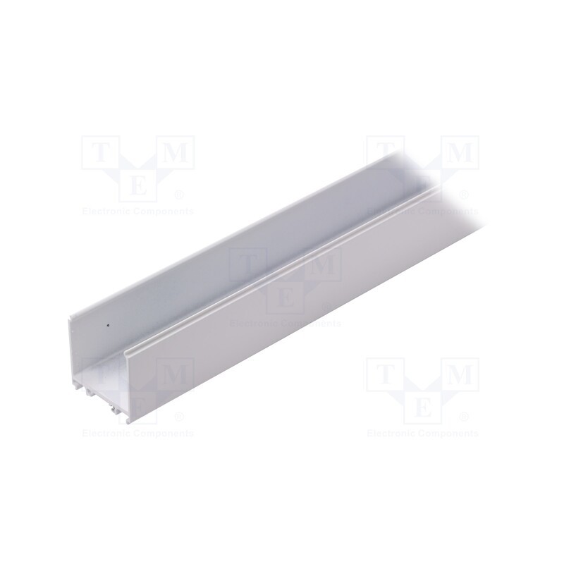 1 pcs x TOPMET - V3290001 - Profiles for LED modules, white, L: 1m, VARIO30-08, aluminium