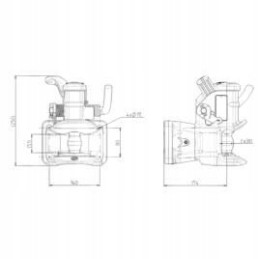 Automatic hitch with collar 711170015 sauerma