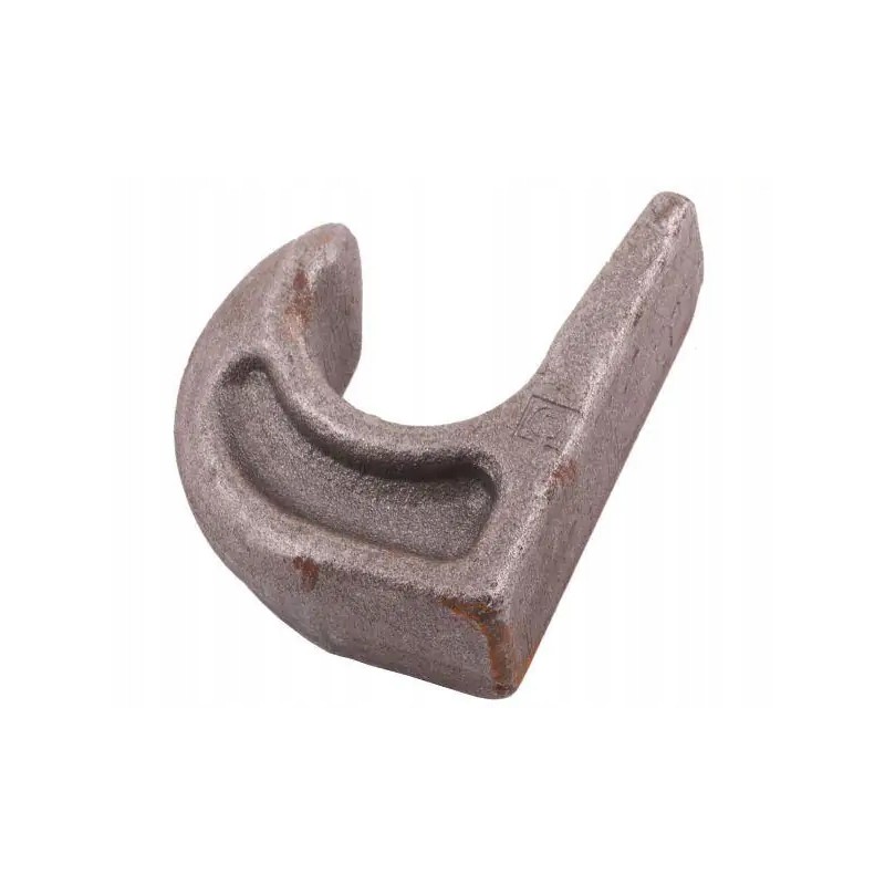 Forged loader bucket hook, diameter 40