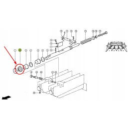 912198 4 bearing arm seal