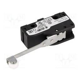 1 pcs x PIZZATO ELETTRICA - MK V11R53 - Microswitch SNAP ACTION, 6A/250VAC, 5A/24VDC, SPDT, ON-(ON), IP40