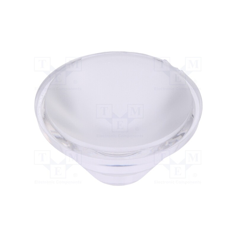 10 pcs x OPTOSUPPLY - OSOLRA2060M - LED lens, round, colourless, 60°