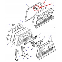 3713385m1 bulb with socket 12v 1 2w