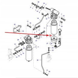 Vkh3772 o-ring 27 x 3 5