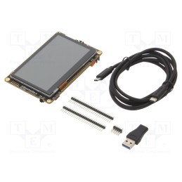 1 pcs x MIKROE - MIKROMEDIA 4 FOR TIVA CAPACITIVE - Display: TFT, 4.3', 480x272, Controller: embedded inside MCU