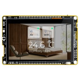 1 pcs x MIKROE - MIKROMEDIA 4 FOR STM32F7 CAPACITIVE - Display: TFT, 4.3', 480x272, Illumin: LED, Interface: Ethernet,I2C