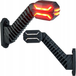 Right side marker lamp, three-function LED trailer