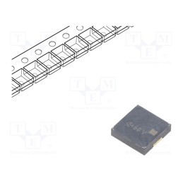 1 pcs x MURATA - PKLCS1212E2400-R1 - Sound transducer: piezo alarm, without built-in generator, 28nF