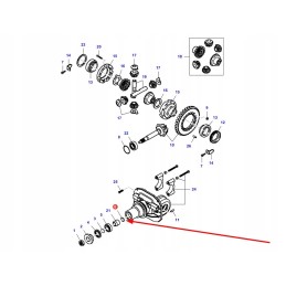 3428257m1 spacer 0 70 mm