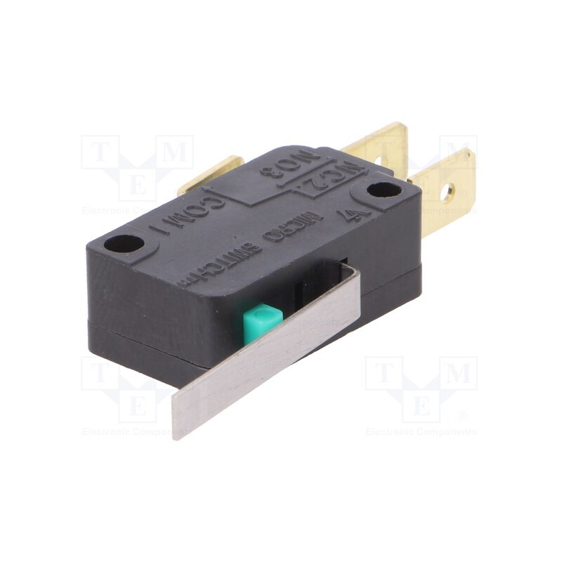 1 pcs x HONEYWELL - V7-3S17E9-022 - Microswitch SNAP ACTION, 0.1A/125VAC, with lever, SPDT, Pos: 2