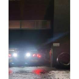 Work light 18w LED lamp front side rear 4x4