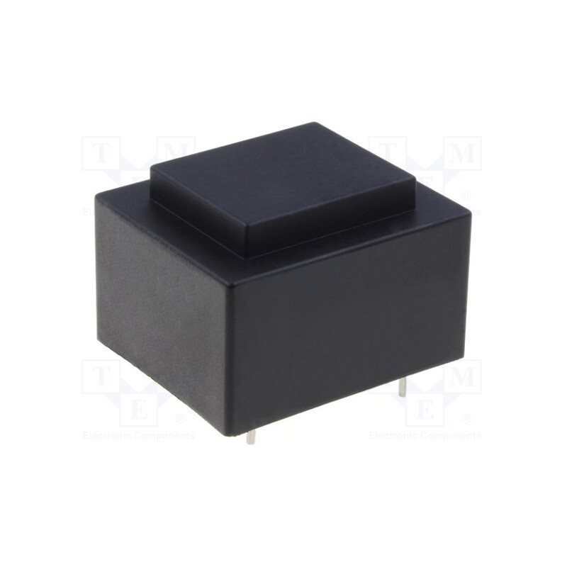 1 pcs x HAHN - BV EI 302 2027 - Transformer: encapsulated, 1.5VA, 230VAC, 12V, 12V, 62mA, 62mA, PCB