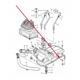 1663178m1 securing pin