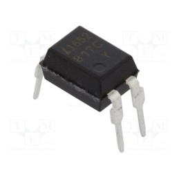 5 pcs x LITEON - LTV-817-C - Optocoupler, THT, Ch: 1, OUT: transistor, Uinsul: 5kV, Uce: 35V, DIP4
