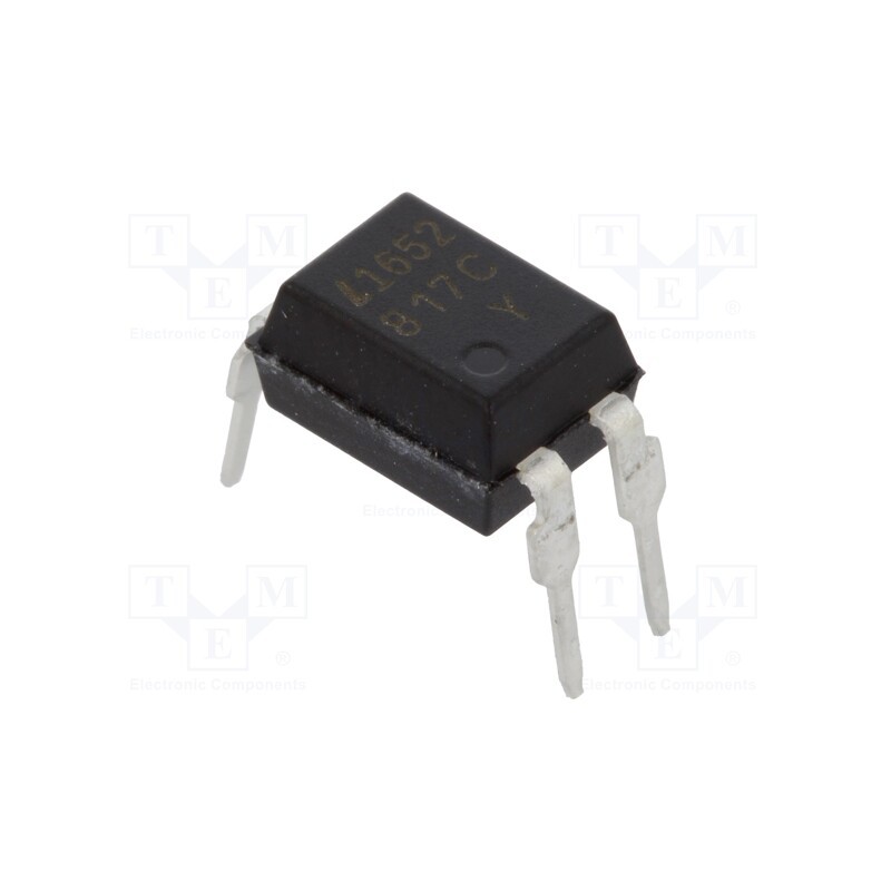5 pcs x LITEON - LTV-817-C - Optocoupler, THT, Ch: 1, OUT: transistor, Uinsul: 5kV, Uce: 35V, DIP4