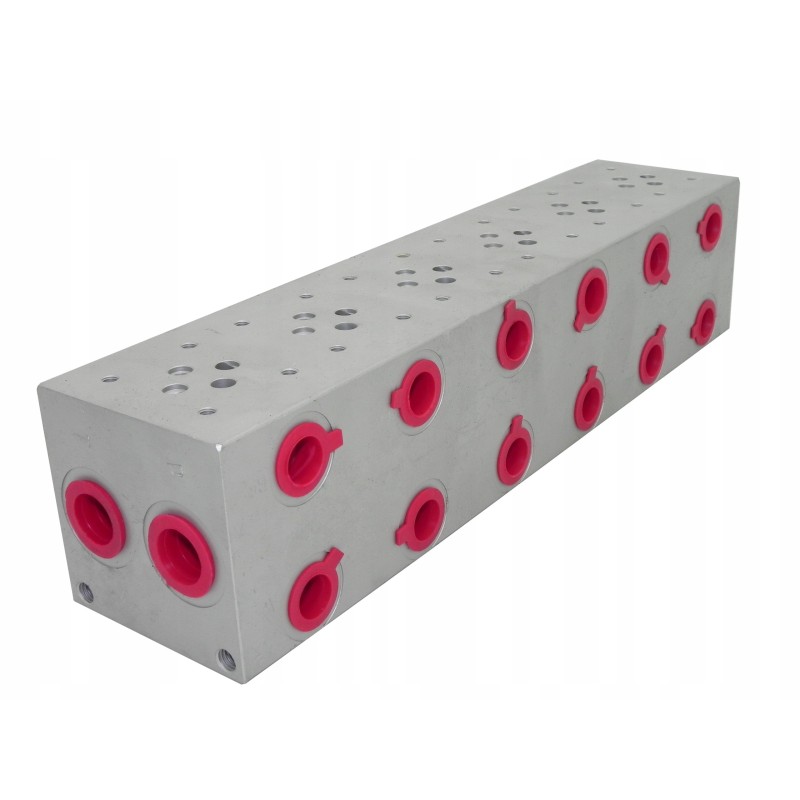 Valve plate block ng6 cetop 6 sections with valve