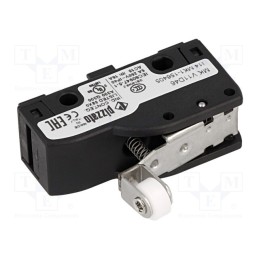 1 pcs x PIZZATO ELETTRICA - MK V11D46 - Microswitch SNAP ACTION, 6A/250VAC, 5A/24VDC, SPDT, ON-(ON), IP40