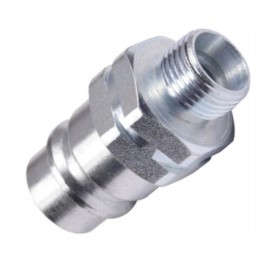 Hydraulic quick connector plug M22 x 15 euro c