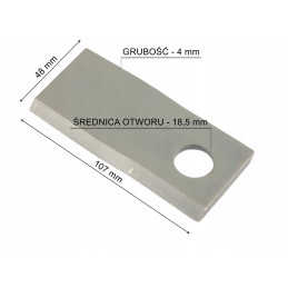 Vicon 90261560 right mower blade