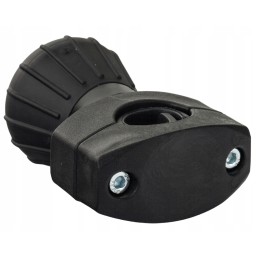 Black steering wheel knob, diameter 52mm