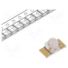 5 pcs x LITEON - LTST-C950KFKT - LED, SMD, 1608, orange, 1120÷4500mcd, 3.2x1.6x1.55mm, 25°, 1.8÷2.4V