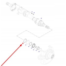 U954300320000 drive shaft repair kit