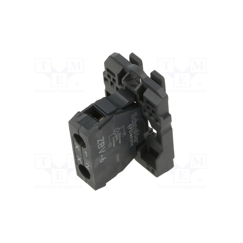 1 pcs x SCHNEIDER ELECTRIC - ZB5AV6 - Illuminating unit, 22mm, Harmony XB5, -25÷70°C, Illumin: BA9S