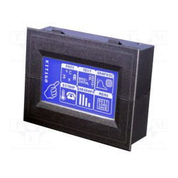 1 pcs x DISPLAY VISIONS - EA KIT160-6LWTP - Display: LCD, graphical, 160x80, STN Negative, blue, LED