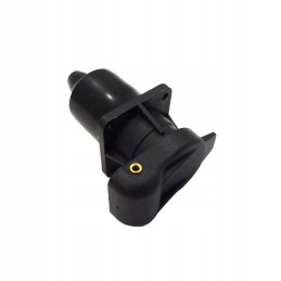 Electrical socket with 3 round plugs of different type c