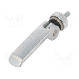 1 pcs x ELESA+GANTER - GN 927.3-44-M4-A - Lever, clamping, Thread len: 12mm, Lever length: 44mm