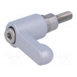 1 pcs x ELESA+GANTER - GN511-M5-20 - Lever, adjustable, Thread len: 14mm, Lever length: 30mm