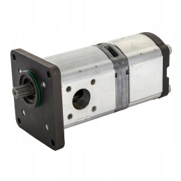 Double left hydraulic pump 25 14cm case