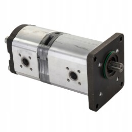 Double left hydraulic pump 25 14cm case