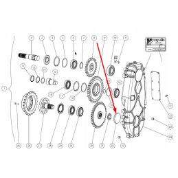 04422800 bearing cover
