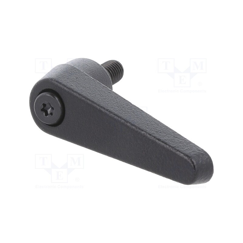 1 pcs x ELESA+GANTER - GN 101-14-M6-12-SW - Lever, adjustable, Thread len: 12mm, Lever length: 45mm