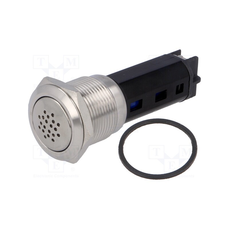 1 pcs x ONPOW - LAS1-AGQ-M-220V - Signaller: sound, 80dB, Illumin: none, IP50, Ø19mm, 1÷10mm, 360mW