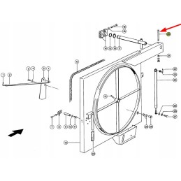 216083 0 radiator fan bolt m10 x 135
