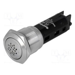 1 pcs x ONPOW - LAS1-AGQ-M-24V - Signaller: sound, 80dB, Illumin: none, IP50, Ø19mm, 1÷10mm, 360mW