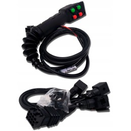 Joystick controlling cetop 2, distributor harness