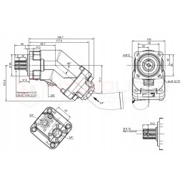 Angular piston pump xpi 18 0523810 hydro leduc