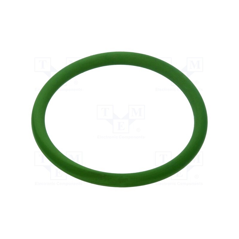 1 pcs x HELUKABEL - 904282 - O-ring gasket, FKM, Thk: 2mm, Øint: 22mm, M25, green, -40÷200°C